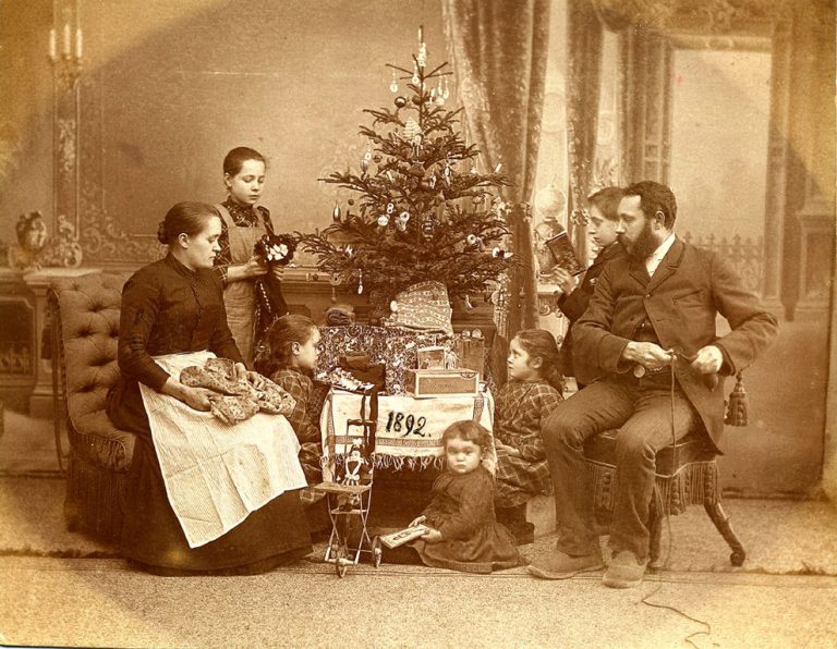 Weihnachten um 1900 in Bönen